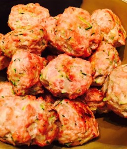 Chicken Zucchini meatballs 2